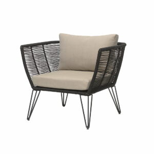Bloomingville - Mundo Lounge Chair mit Kissen