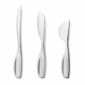 Georg Jensen - Alfredo Käsemesser-Set (3tlg.)