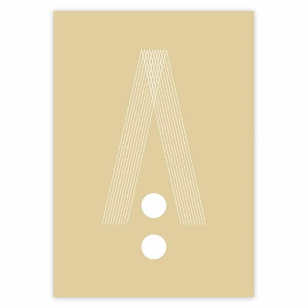 artvoll - Graphic Arches A Poster
