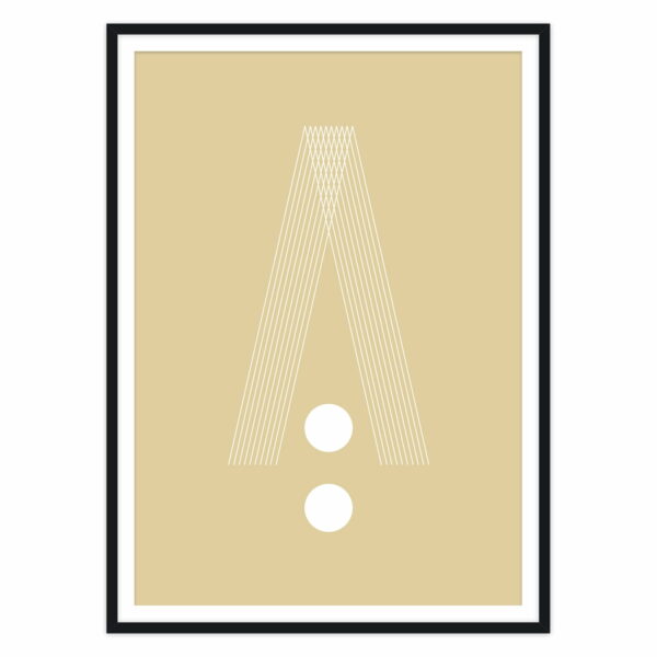 artvoll - Graphic Arches A Poster