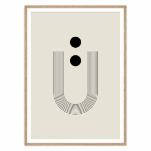 artvoll - Graphic Arches U Poster