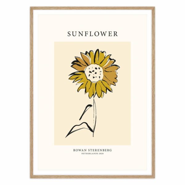artvoll - Sunflower Poster by Rowan Sterenberg