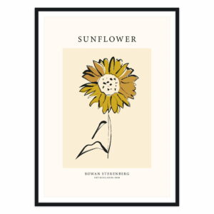 artvoll - Sunflower Poster by Rowan Sterenberg