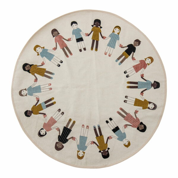 Bloomingville - Friends Teppich Ø 130 cm