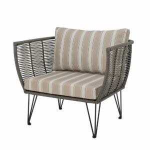 Bloomingville - Mundo Lounge Chair mit Kissen