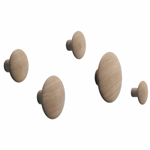 Muuto - Wandhaken ""The Dots"""" 5er-Set