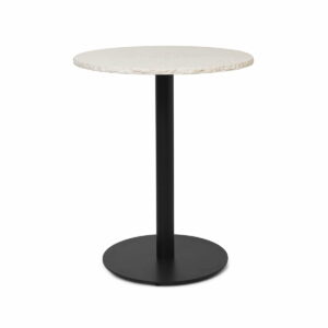 ferm LIVING - Mineral Bistrotisch Marmor Ø 60 cm