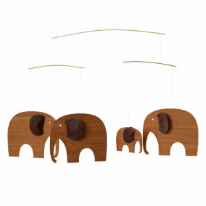 Flensted Mobiles - Elefanten Treffen Mobile