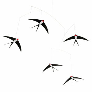 Flensted Mobiles - Flying Swallows Mobile 5