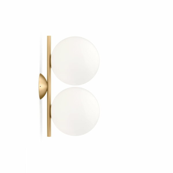 Flos - IC C/W1 DOUBLE Wand- und Deckenleuchte