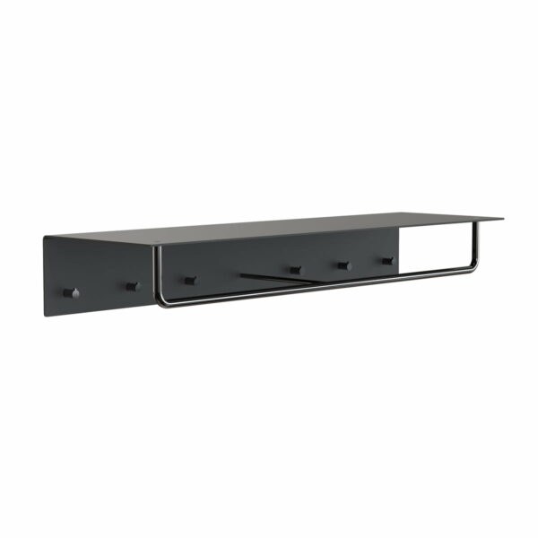 Frost - Unu Wandgarderobe mit Haken und Stange