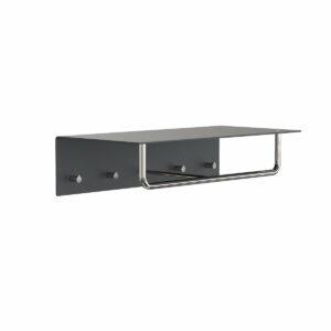 Frost - Unu Wandgarderobe mit Haken und Stange