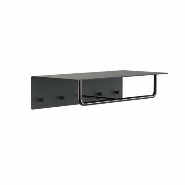 Frost - Unu Wandgarderobe mit Haken und Stange