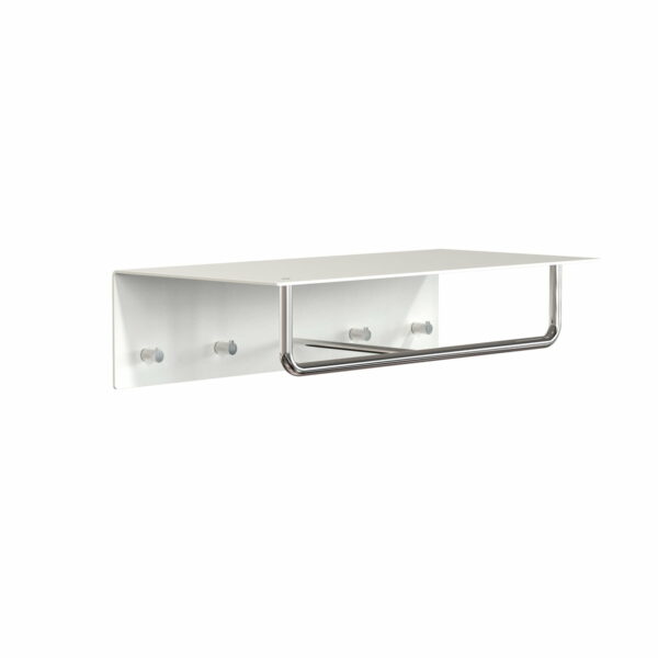 Frost - Unu Wandgarderobe mit Haken und Stange