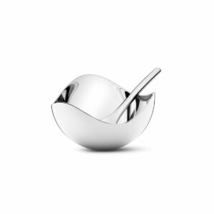 Georg Jensen - Bloom Salzschale mit Löffel