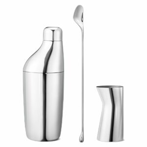 Georg Jensen - Sky Cocktail-Set: Shaker