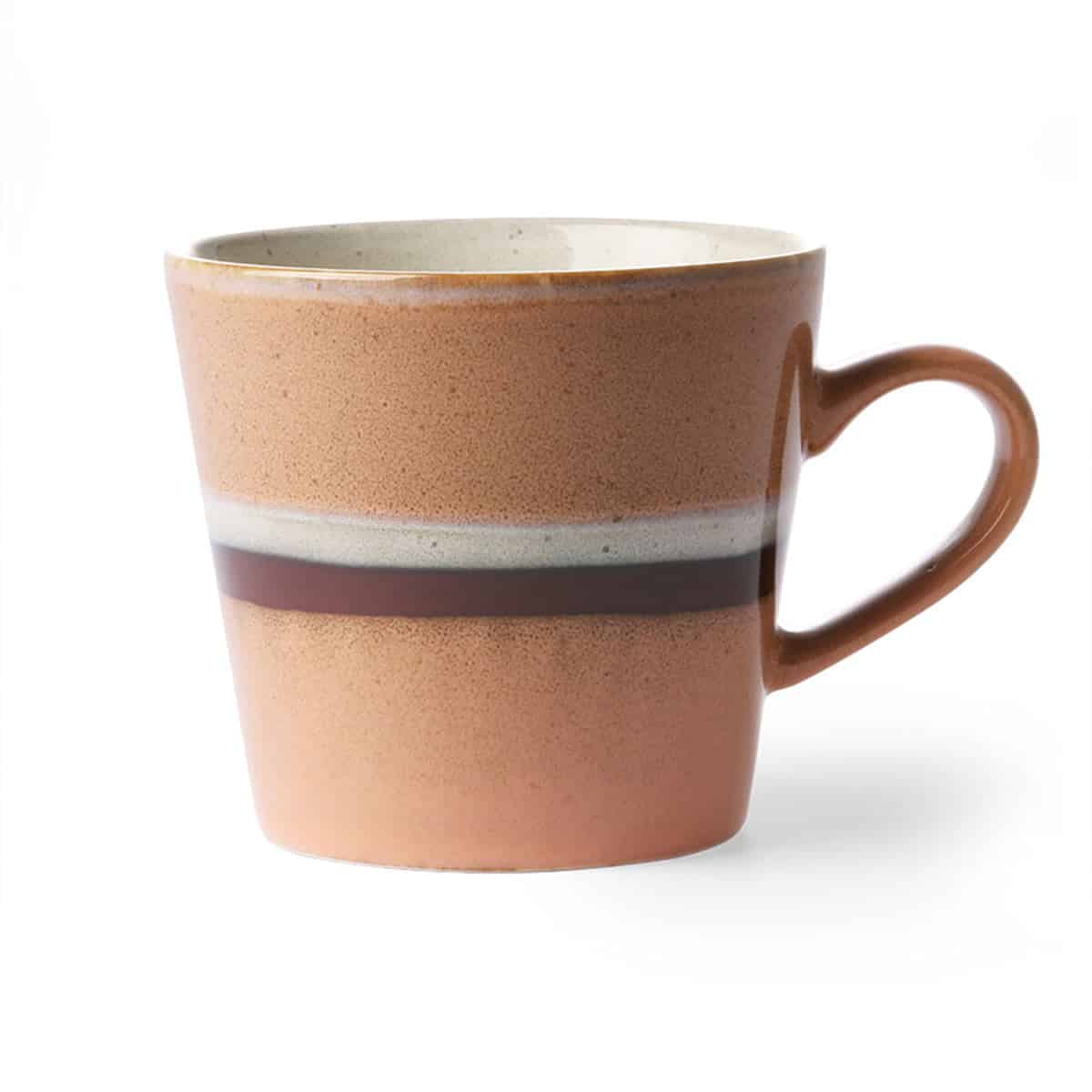 HKliving - 70's Cappuccino Tasse 300 ml