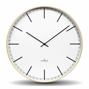 Huygens - Wood Index Wanduhr Ø 45 cm