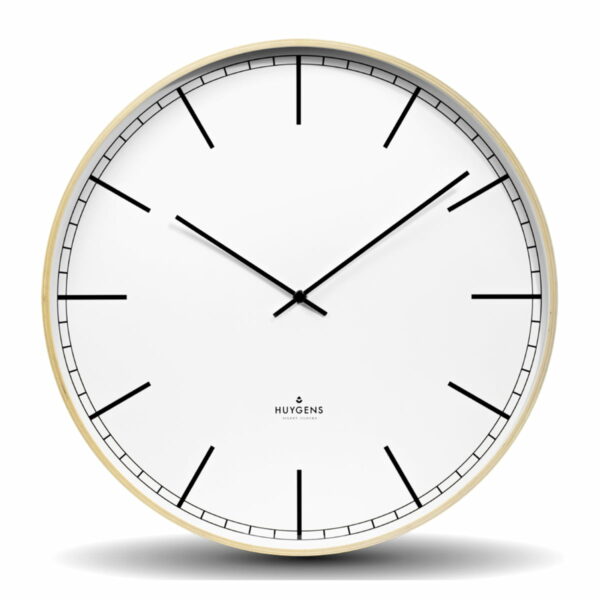 Huygens - Wood Index Wanduhr Ø 45 cm
