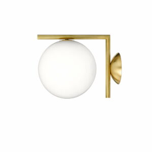 Flos - IC C/W1 BRO Wand- und Deckenleuchte