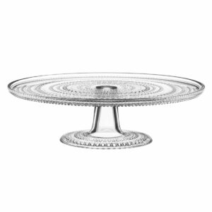 Iittala - Kastehelmi Kuchenplatte mit Fuß 31.5 cm