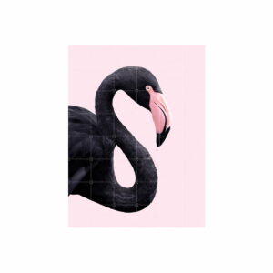 IXXI - Black Flamingo Wandbild