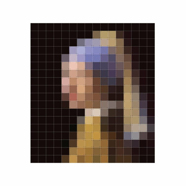 IXXI - Mädchen mit dem Perlenohrring (Pixel)