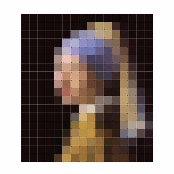 IXXI - Mädchen mit dem Perlenohrring (Pixel)