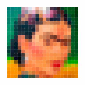 IXXI - Frida Pixel Wandbild