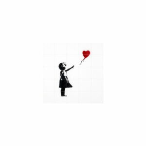 IXXI - Girl with Balloon (Banksy)