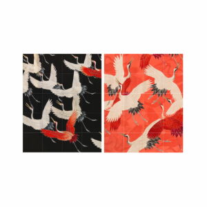 IXXI - Kimono mit Kranichen
