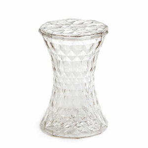 Kartell - Stone Beistelltisch und Hocker