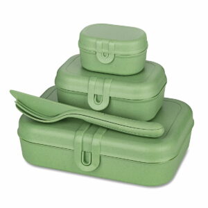 Koziol - Pascal Ready Lunchbox-Set mit Klikk Besteck