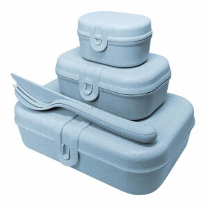 Koziol - Pascal Ready Lunchbox-Set mit Klikk Besteck