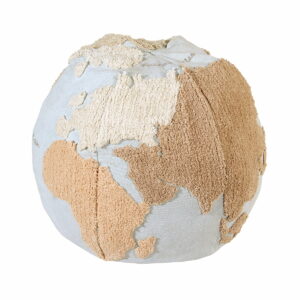 Lorena Canals - World Map Pouf