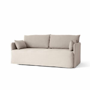 Audo - Offset 2-Sitzer Sofa mit abnehmbarem Bezug
