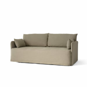 Audo - Offset 2-Sitzer Sofa mit abnehmbarem Bezug