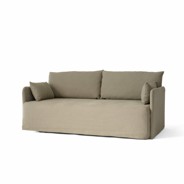 Audo - Offset 2-Sitzer Sofa mit abnehmbarem Bezug