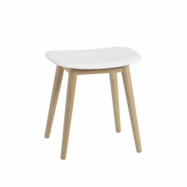 Muuto - Fiber Hocker Wood Base