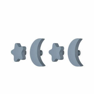 Nofred - Stars & Moons Wandhaken Set
