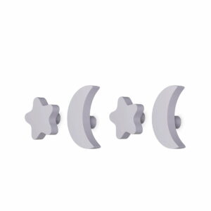 Nofred - Stars & Moons Wandhaken Set