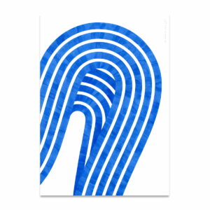 Paper Collective - Entropy Blue 01 Poster