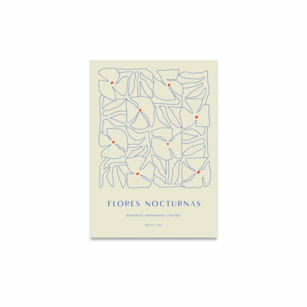 Paper Collective - Flores Nocturnas 01 Poster