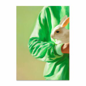 Paper Collective - White Rabbit Poster