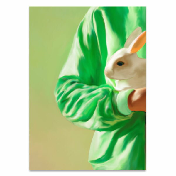 Paper Collective - White Rabbit Poster