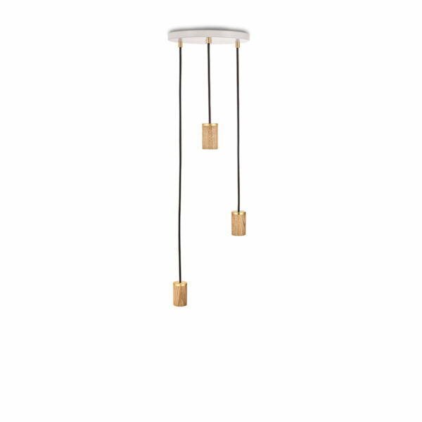 Tala - Brass Triple Pendelleuchte