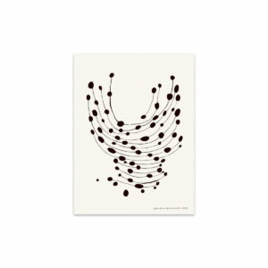 The Poster Club - Dancing Dots von Leise Dich Abrahamsen