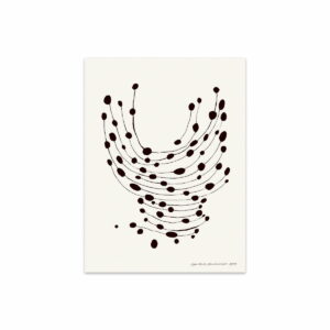 The Poster Club - Dancing Dots von Leise Dich Abrahamsen