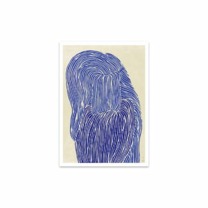 The Poster Club - Deep Blue von Rebecca Hein