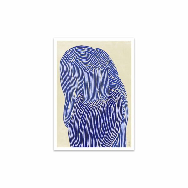 The Poster Club - Deep Blue von Rebecca Hein